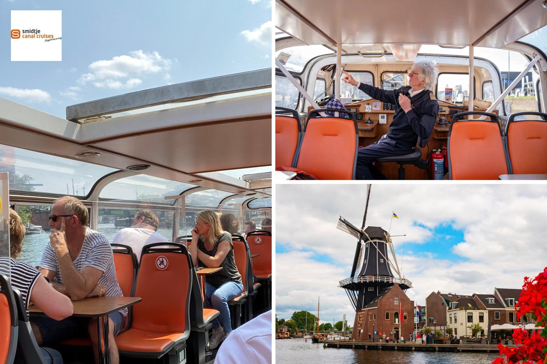 Molen tot Molen Rondvaart in Haarlem (75 min.)