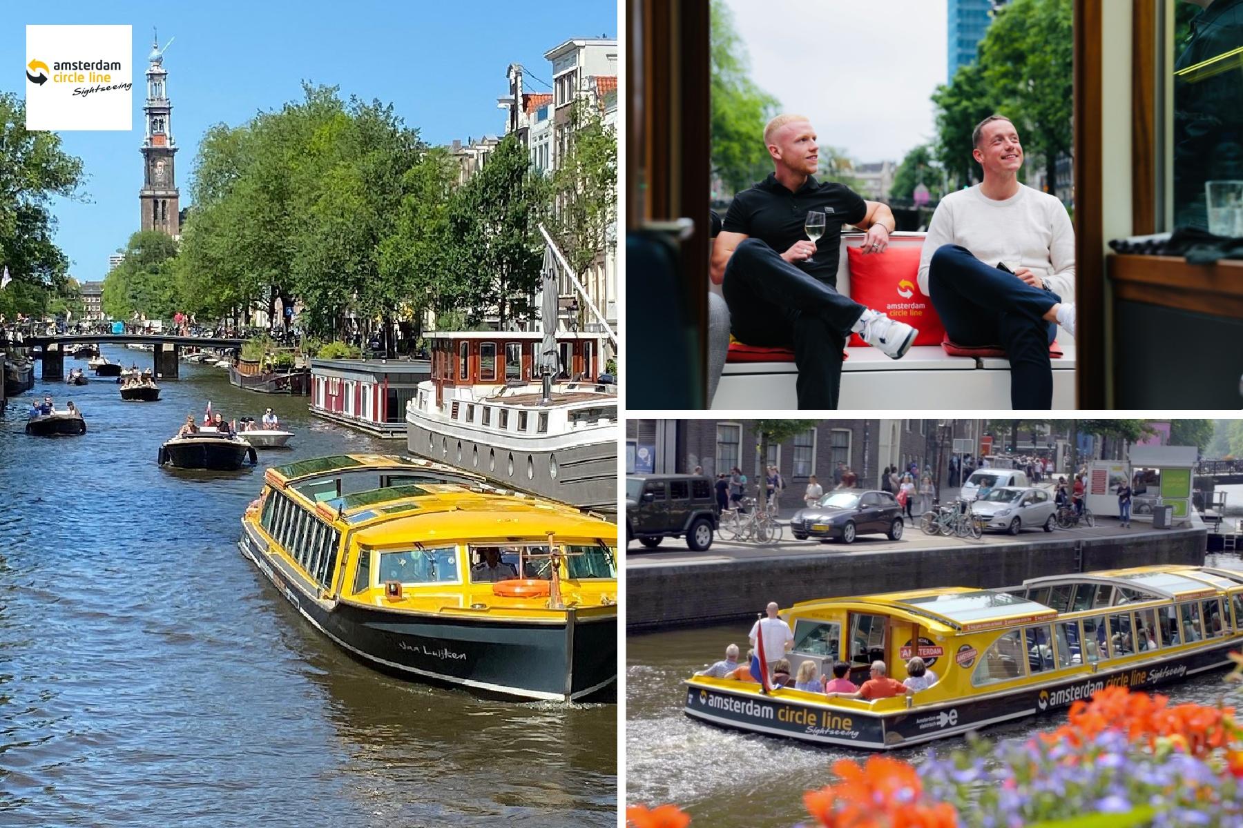 Rondvaart door het historische centrum van Amsterdam (75 min)