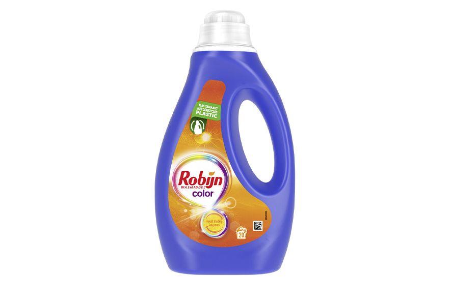 6 flessen Robijn Color-vloeibaar wasmiddel (1 L)