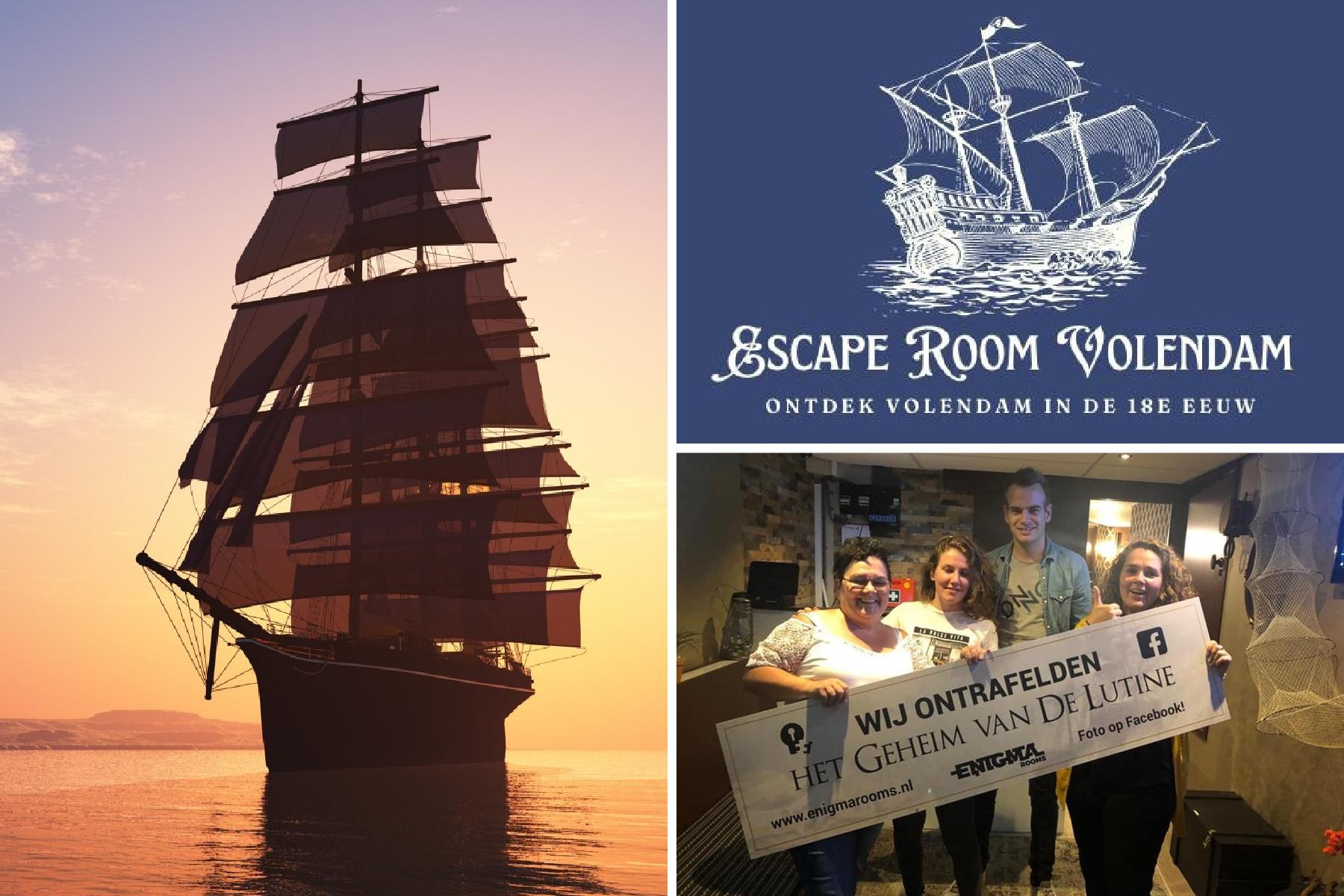 Spannende escaperoom voor 2 - 7 personen in Volendam (60 min)