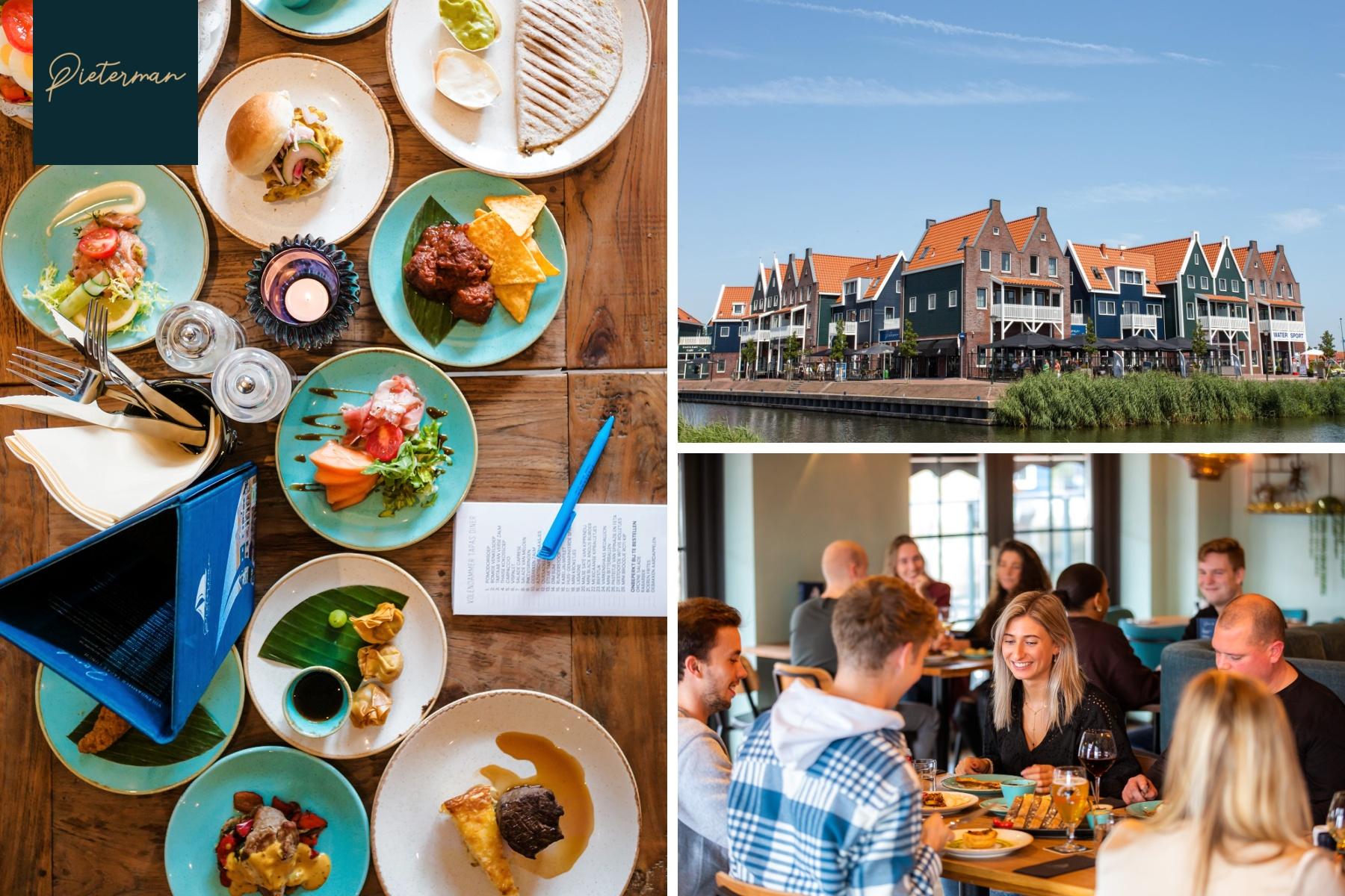 Onbeperkt luxe tapas incl. broodplank én dessert bij Restaurant Pieterman