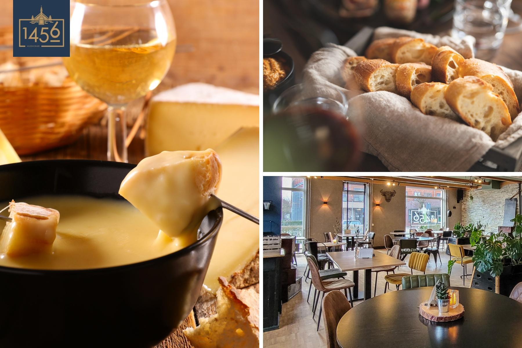 Heerlijke kaasfondue incl. dessert bij 1456